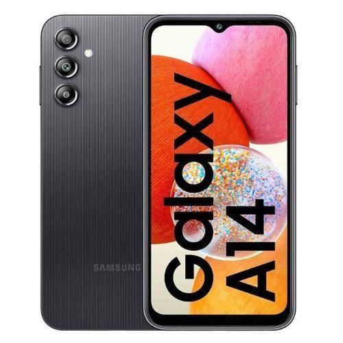 Galaxy A14, 6.6", 4GB + 128GB, 50MP, Dual SIM, 5000mAh, Black