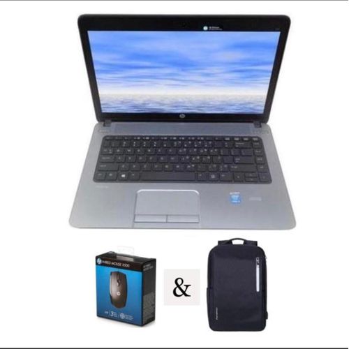 Refurbished HP Probook 640 Core I5 8GB Ram 500GB HDD 14 Plus Bag-Black