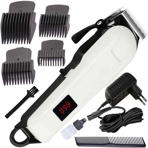 Salon Hair Shaving Machine, Hair Cliper- Black , White