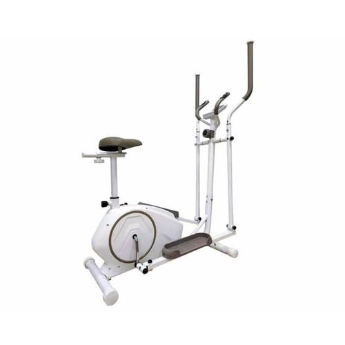 Elliptical Machine Home Fitness Small Space Walker with 8 Leels of Resistance Adjustable Handle and 